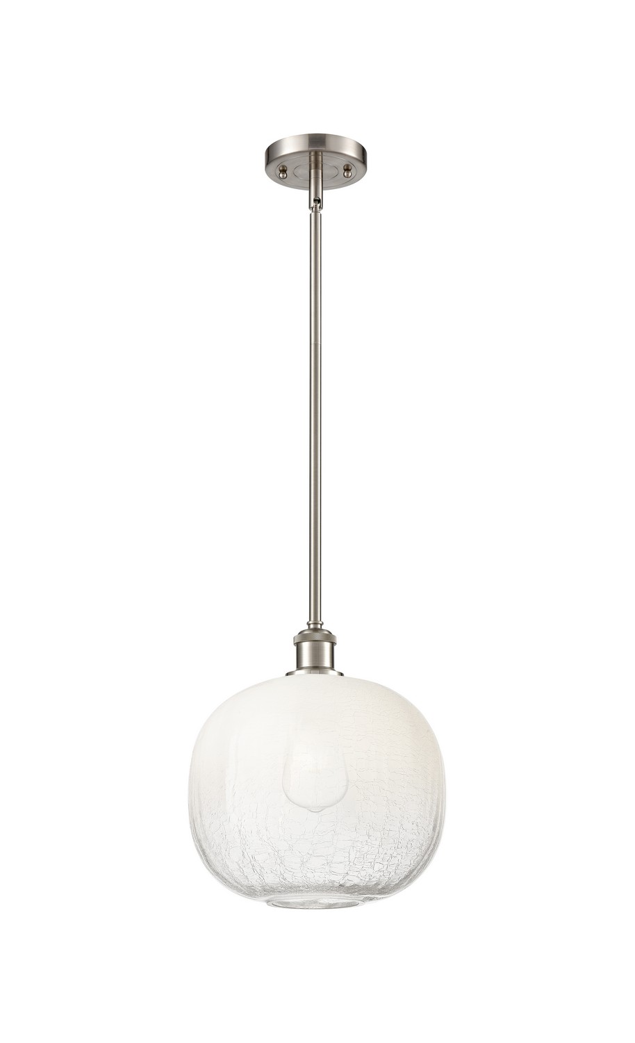 One Light Mini Pendant by Innovations - Ballston Collection, Brushed Satin Nickel Finish - 516-1S-SN-G481-10OP