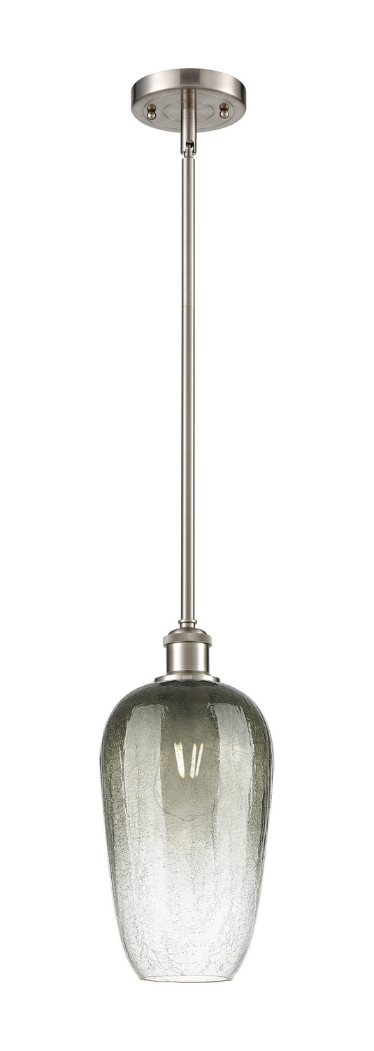 One Light Mini Pendant by Innovations - Ballston Collection, Brushed Satin Nickel Finish - 516-1S-SN-G484-7SL
