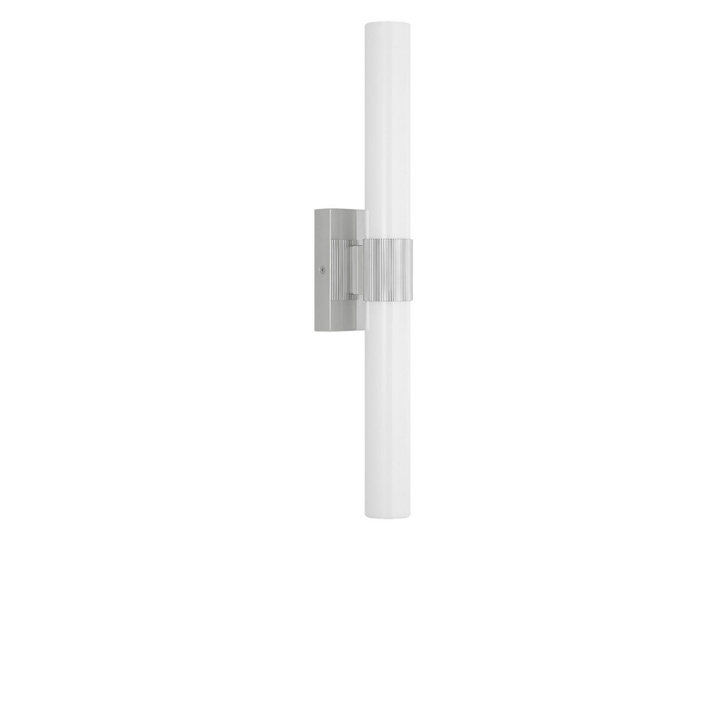 Photos - Chandelier / Lamp Wide Generation Lighting Chrome LED Bathroom Vanity Light from the Sarco Collection GLV1612CH-L 