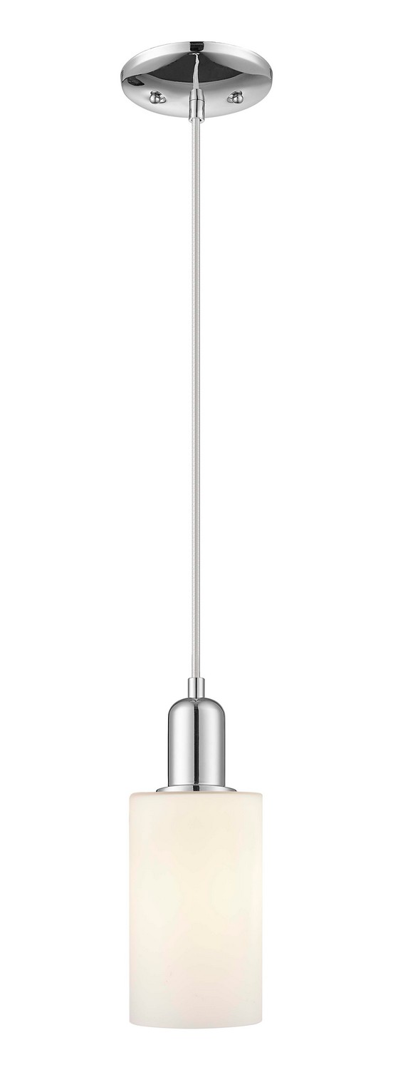 One Light Mini Pendant by Innovations - Arcadia Collection, Polished Chrome Finish - 716-1P-PC-G801