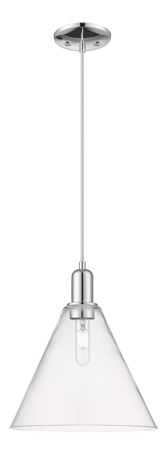 One Light Mini Pendant by Innovations - Arcadia Collection, Polished Chrome Finish - 716-1P-PC-GBC-122