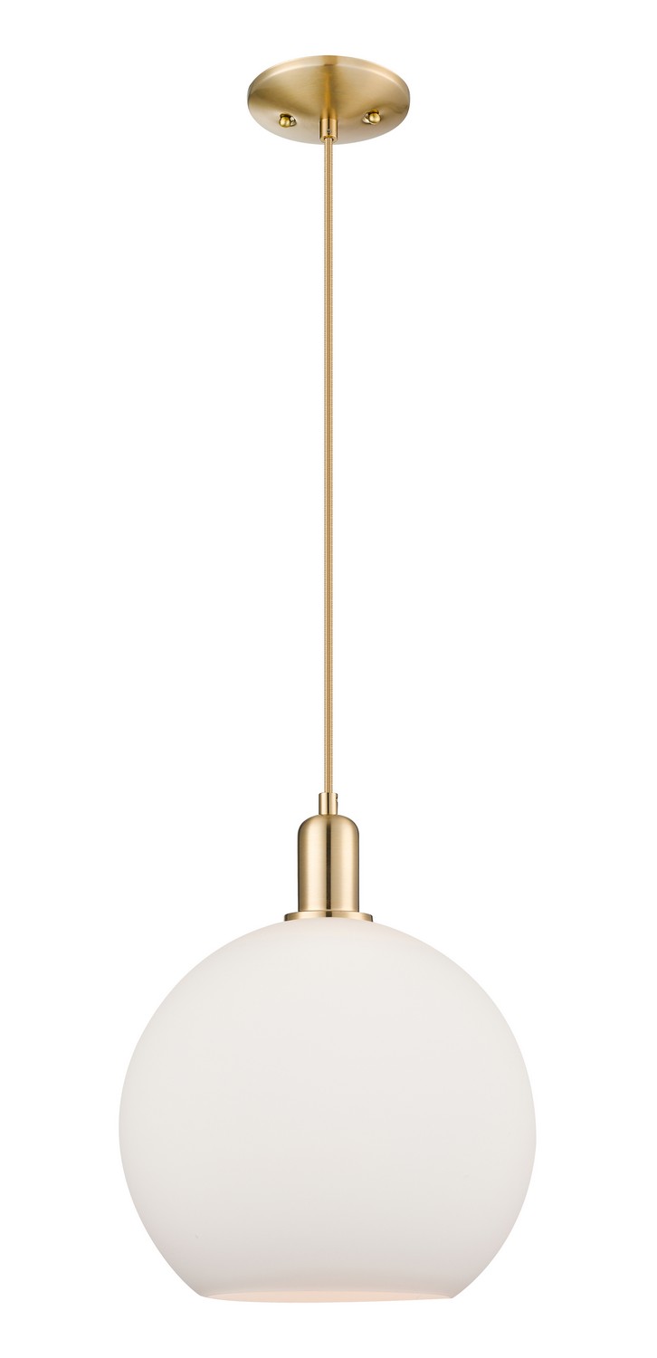 One Light Mini Pendant by Innovations - Arcadia Collection, Champagne Bronze Finish - 716-1P-CB-G121-12