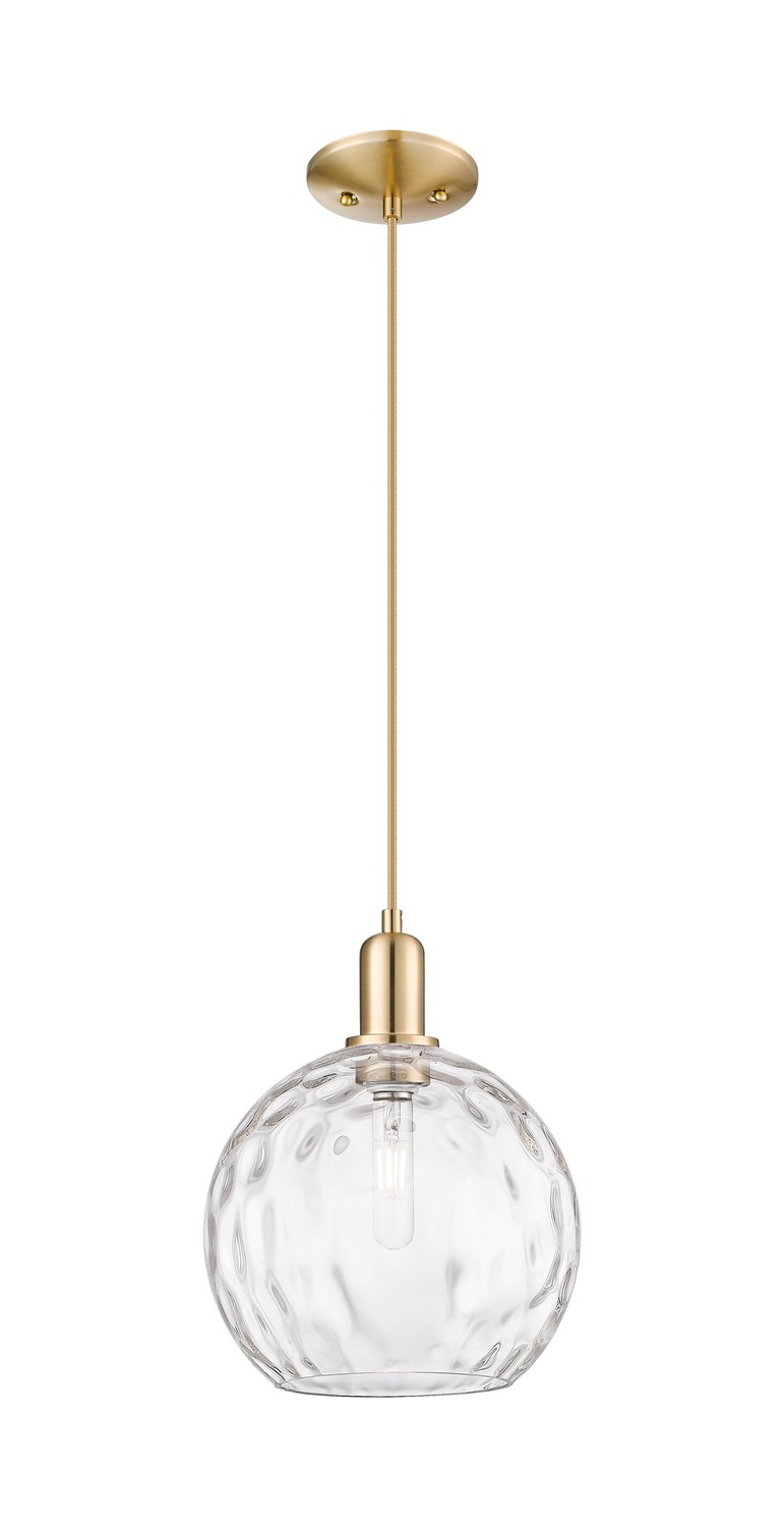 One Light Mini Pendant by Innovations - Arcadia Collection, Champagne Bronze Finish - 716-1P-CB-G1215-10