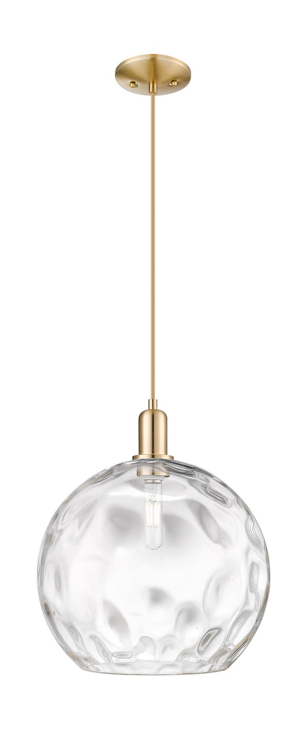 One Light Mini Pendant by Innovations - Arcadia Collection, Champagne Bronze Finish - 716-1P-CB-G1215-14