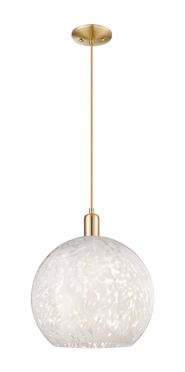 One Light Mini Pendant by Innovations - Arcadia Collection, Champagne Bronze Finish - 716-1P-CB-G1216-14WM