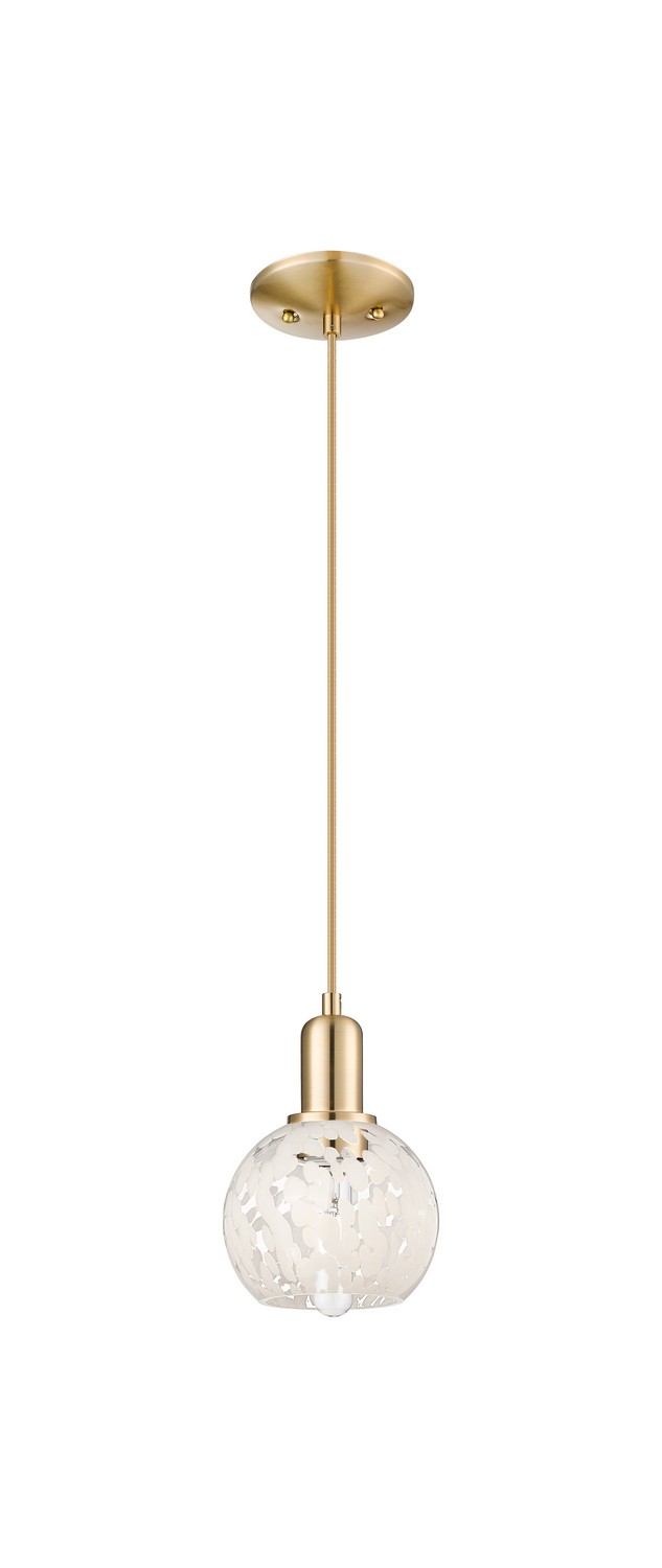 One Light Mini Pendant by Innovations - Arcadia Collection, Champagne Bronze Finish - 716-1P-CB-G1216-6WM
