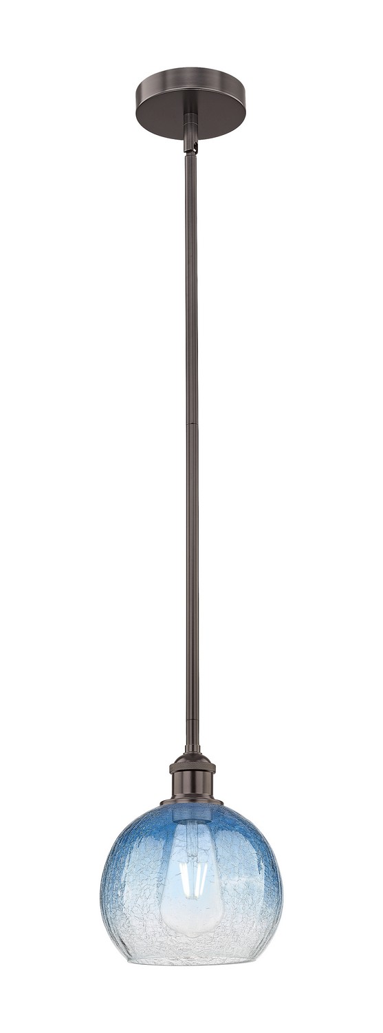 One Light Mini Pendant by Innovations - Edison Collection, Oil Rubbed Bronze Finish - 616-1S-OB-G483-8SB