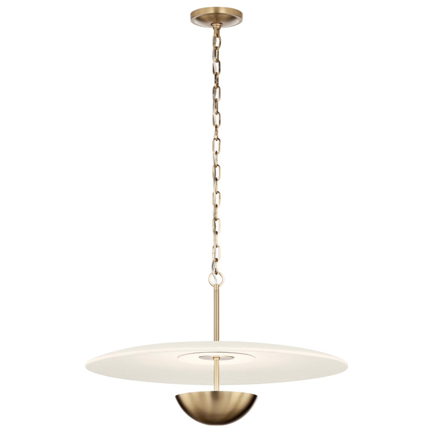 Photos - Chandelier / Lamp Kichler Champagne Bronze LED Pendant from the Mikale Collection 52829CPZLED 