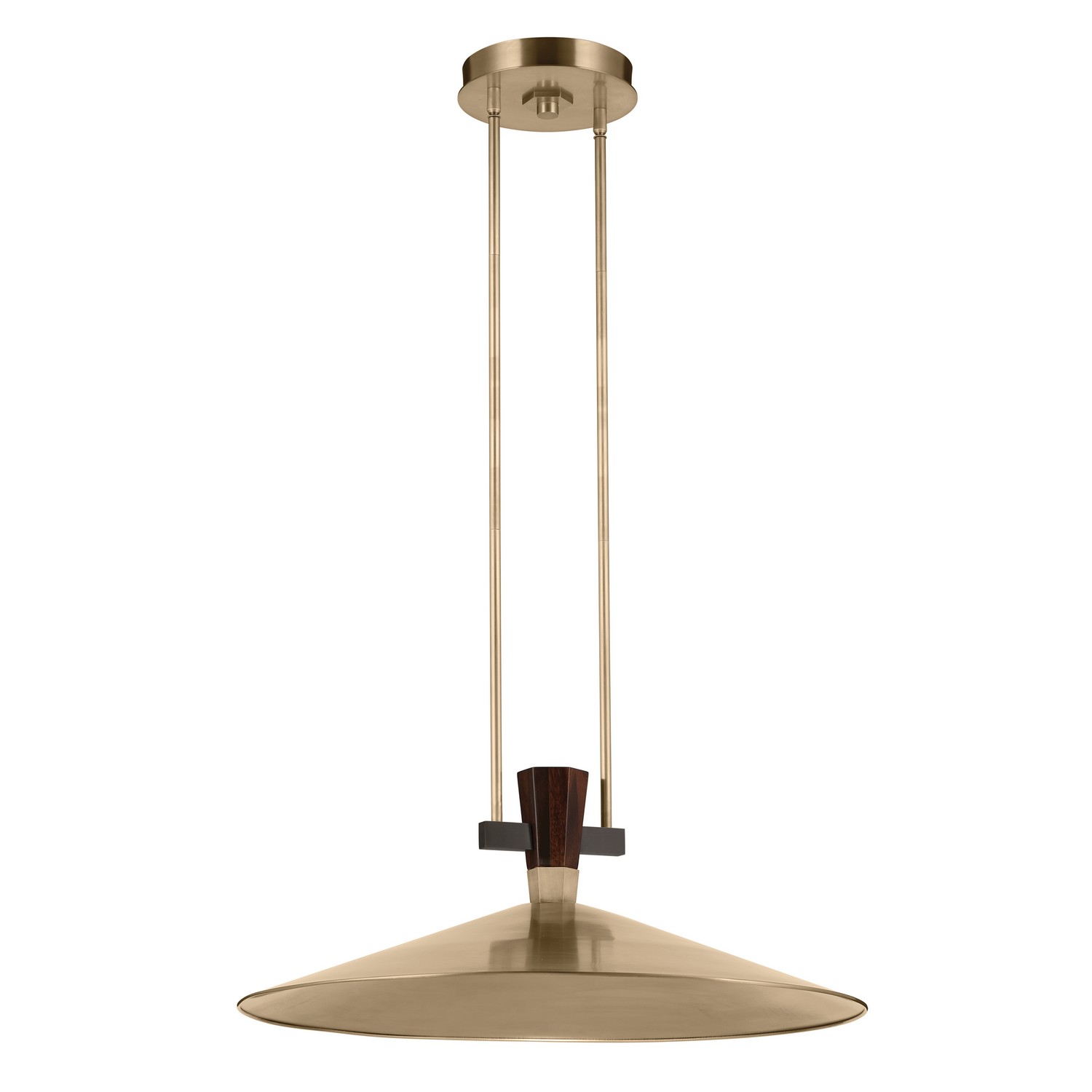 Photos - Chandelier / Lamp Kichler Champagne Bronze LED Pendant from the Tenon Collection 52833CPZLED
