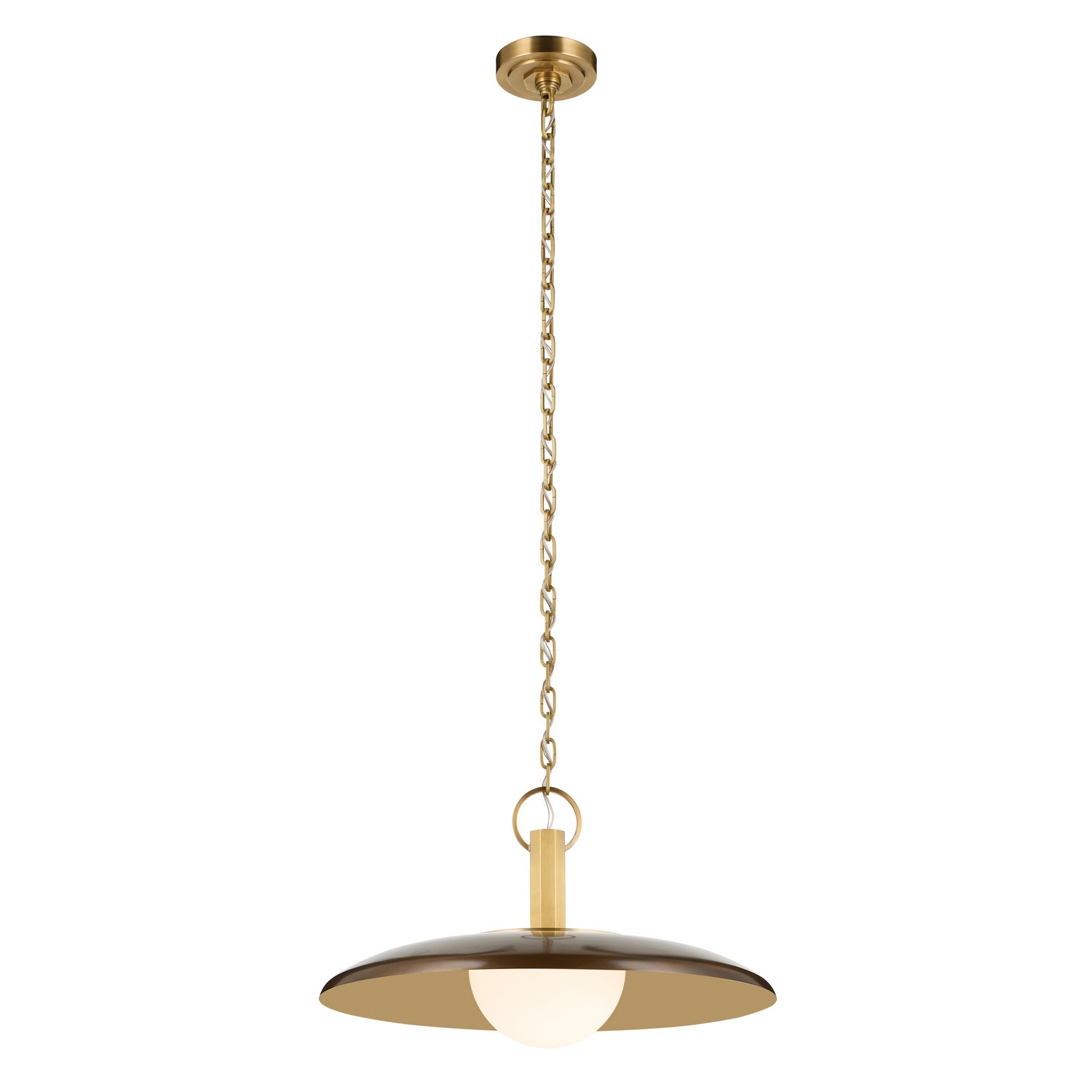 Photos - Chandelier / Lamp Kichler Lacquered Bronze LED Pendant from the Kurio Collection 52835LBZ