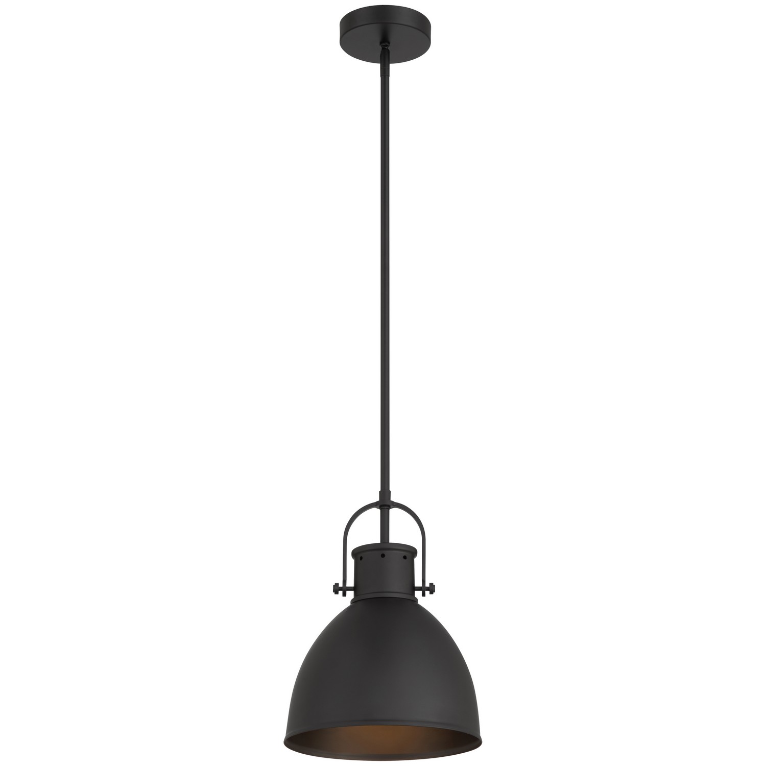 Access 52010-MBL London 1 Light 9 inch Matte Black Pendant Ceiling Light