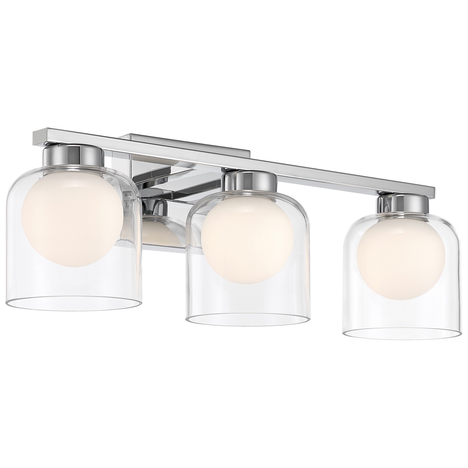 Access 63043LEDDCS-CH/CLOP Chloe 20.5 inch Chrome Vanity/Bath Bar Wall Light