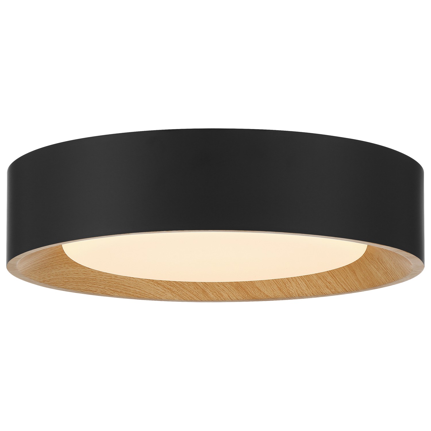 Access 49910LEDDCS-MBL/ACR Maddy 13.75 inch Matte Black Flush Mount Ceiling Light
