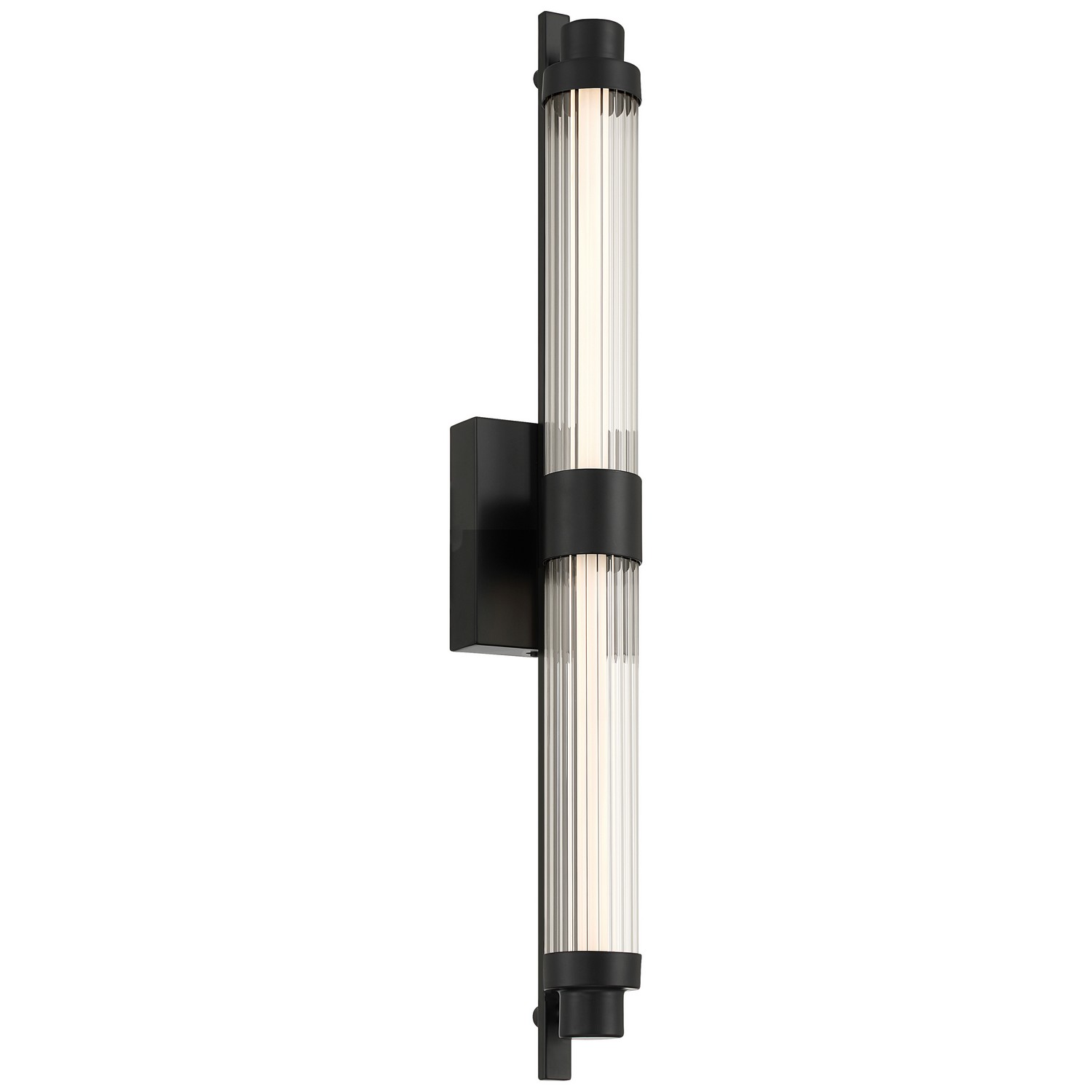 Access 63003LEDDCS-BL/CFR Julia 4.75 inch Black Vanity/Bath Bar Wall Light
