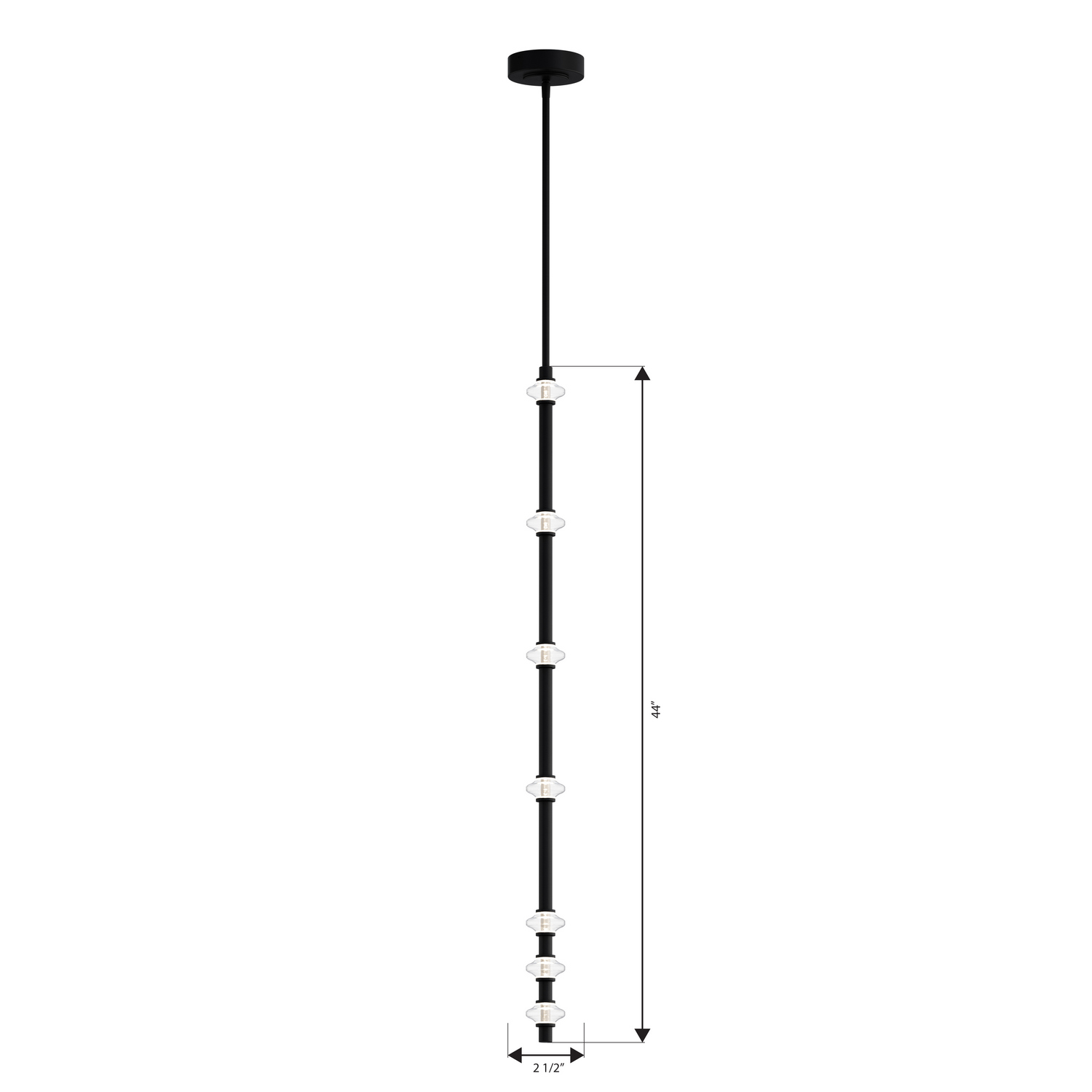 Photos - Chandelier / Lamp Minka Lavery Dark Matte Black LED Mini Pendant from the Pearl Collection 5649-899-L 