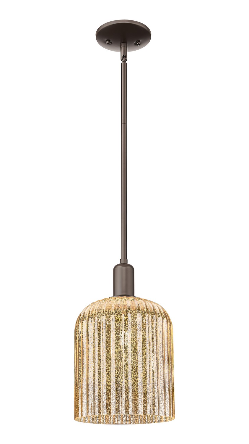 One Light Mini Pendant by Innovations - Arcadia Collection, Oil Rubbed Bronze Finish - 716-1S-OB-G559-8ME
