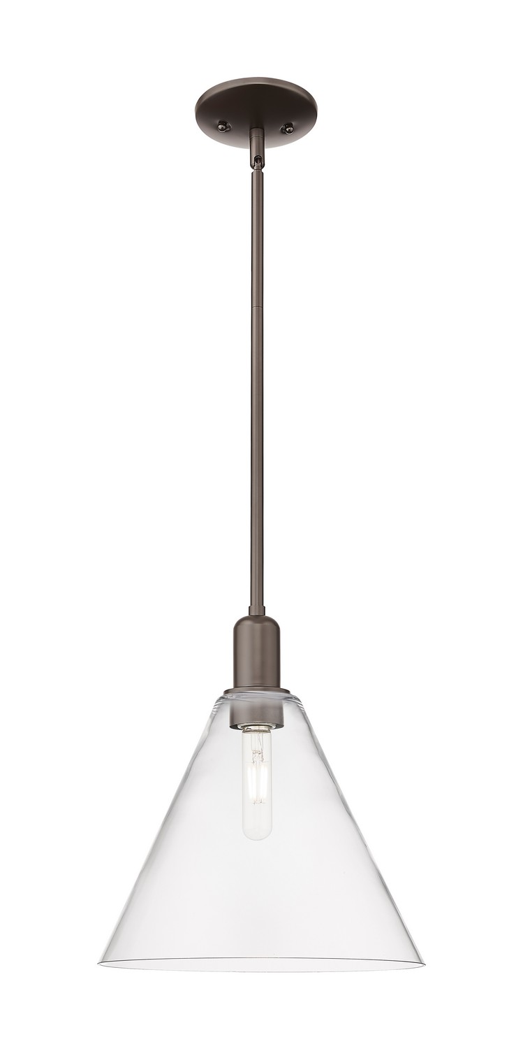 One Light Mini Pendant by Innovations - Arcadia Collection, Oil Rubbed Bronze Finish - 716-1S-OB-GBC-122