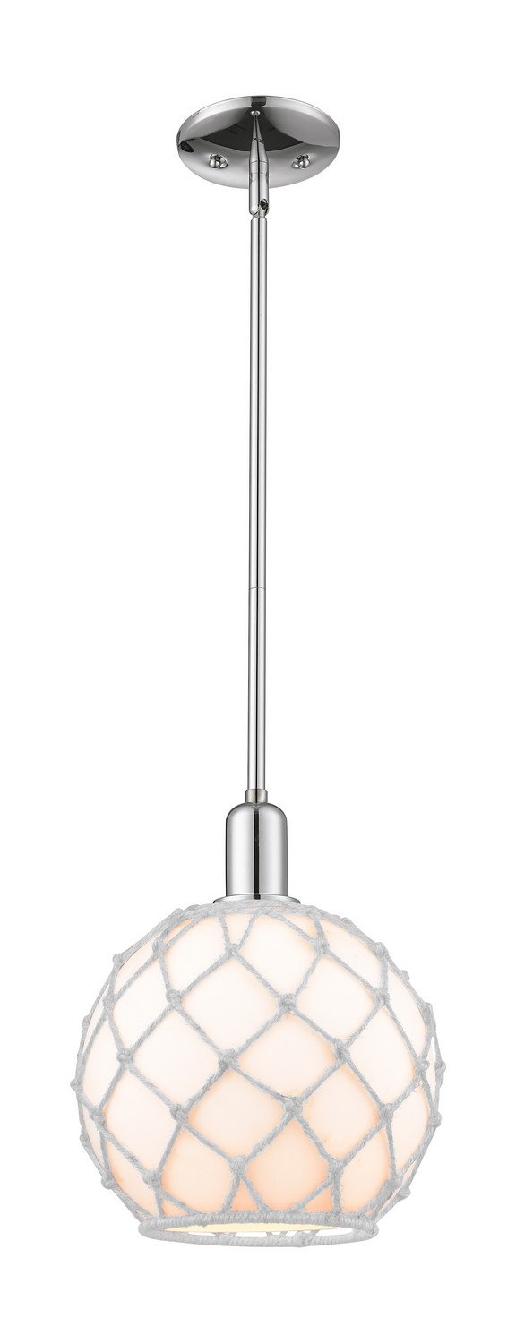 One Light Mini Pendant by Innovations - Arcadia Collection, Polished Chrome Finish - 716-1S-PC-G121-10RW