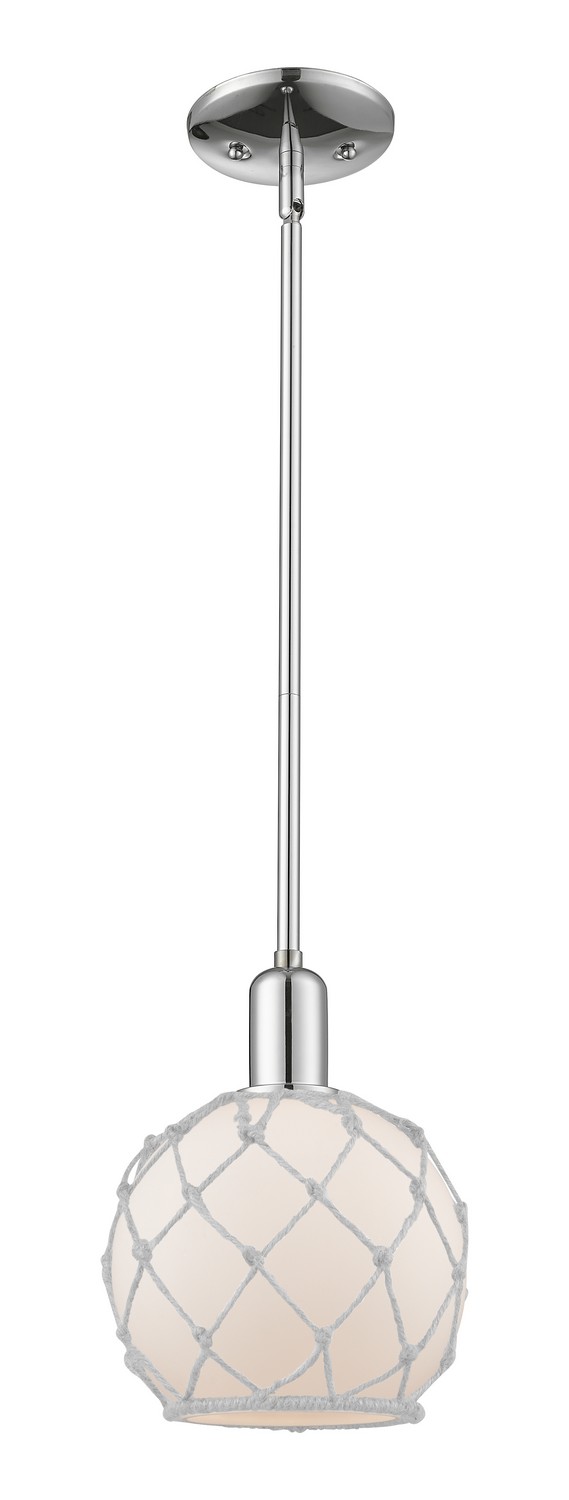 One Light Mini Pendant by Innovations - Arcadia Collection, Polished Chrome Finish - 716-1S-PC-G121-8RW