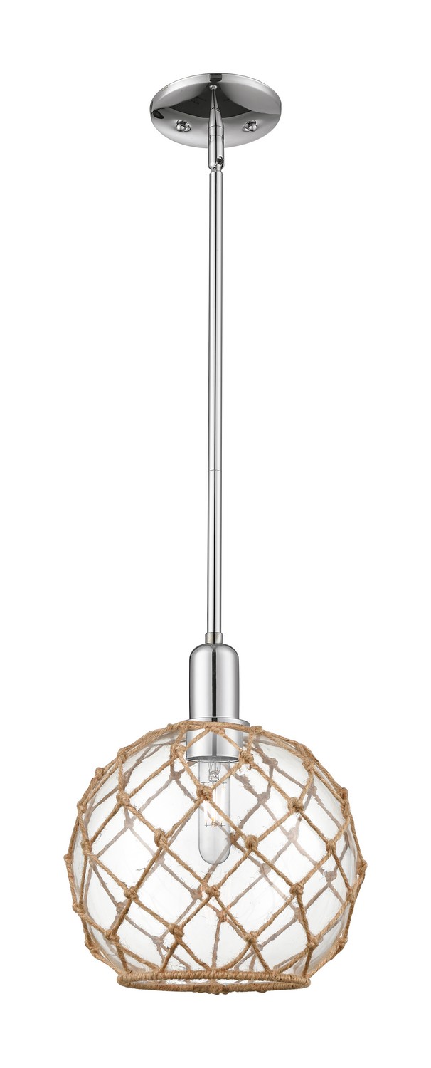 One Light Mini Pendant by Innovations - Arcadia Collection, Polished Chrome Finish - 716-1S-PC-G122-10RB
