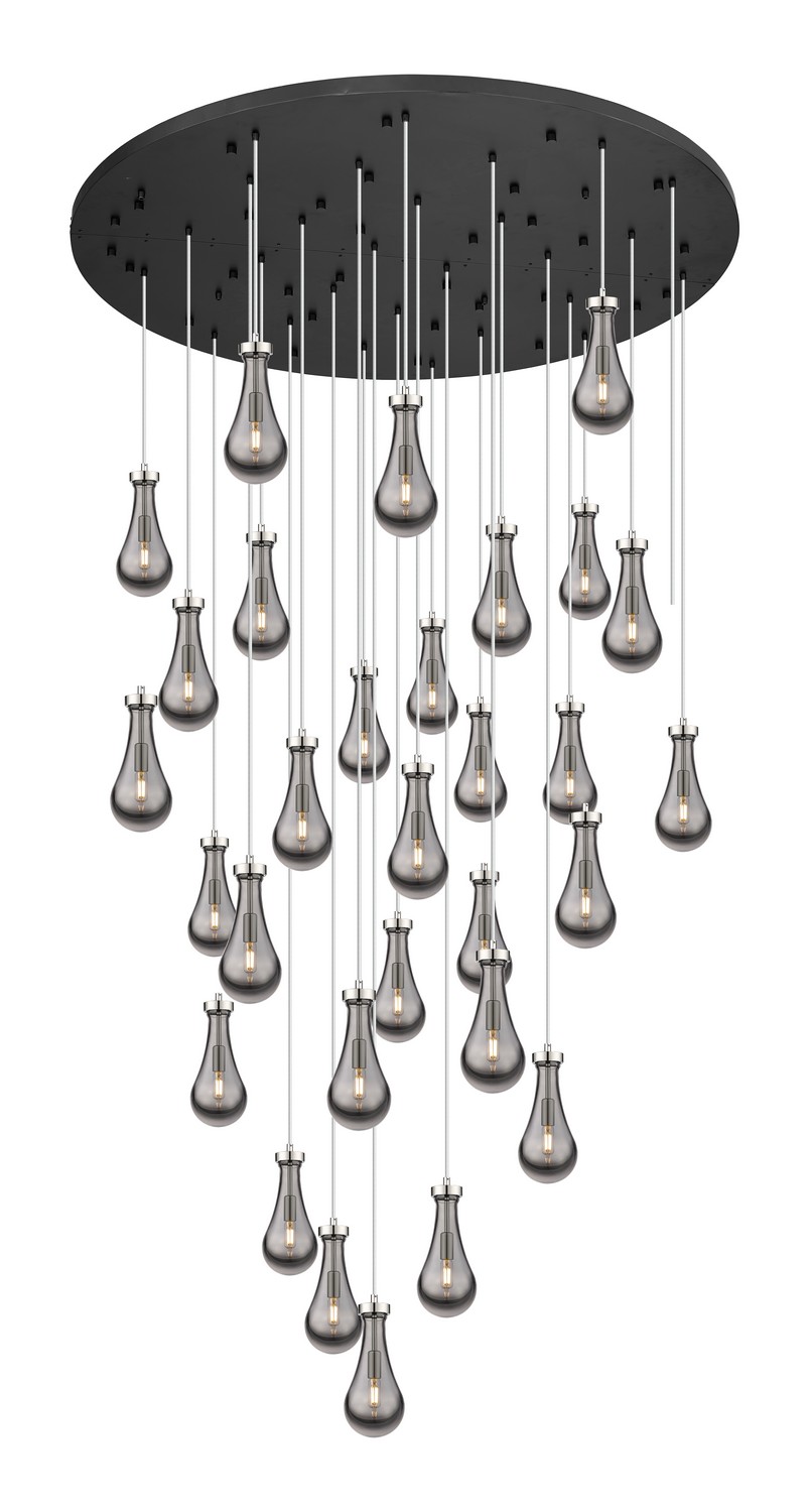 31 Light Pendant by Innovations - Downtown Urban Collection, Polished Nickel Finish - 160BK-451-1P-PN-G451-5SM-20