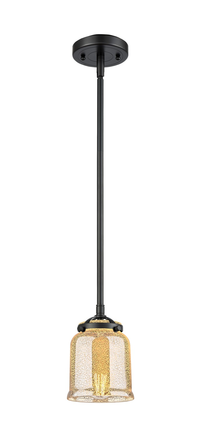 One Light Mini Pendant by Innovations - Nouveau Collection, Oil Rubbed Bronze Finish - 284-1S-OB-G58