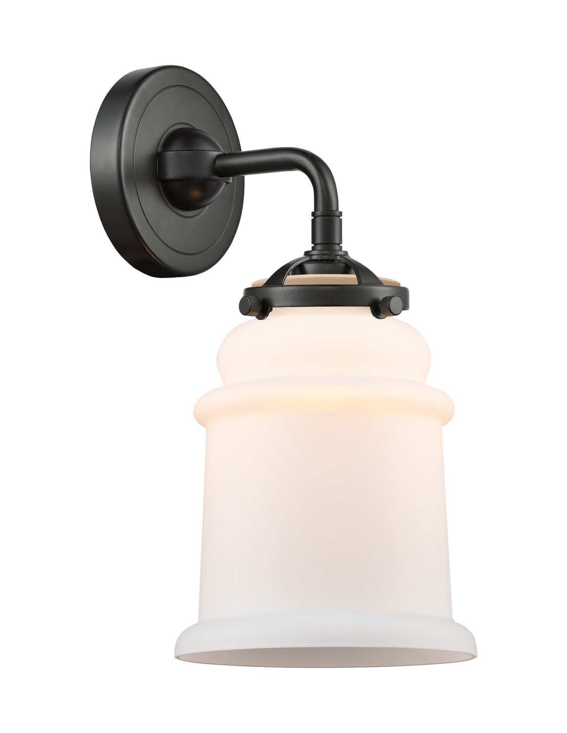 One Light Wall Sconce by Innovations - Nouveau Collection, Oil Rubbed Bronze Finish - 284-1W-OB-G181