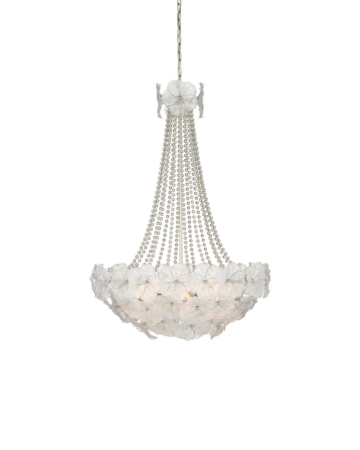 Clear Champagne Chandelier from the Mallow Collection