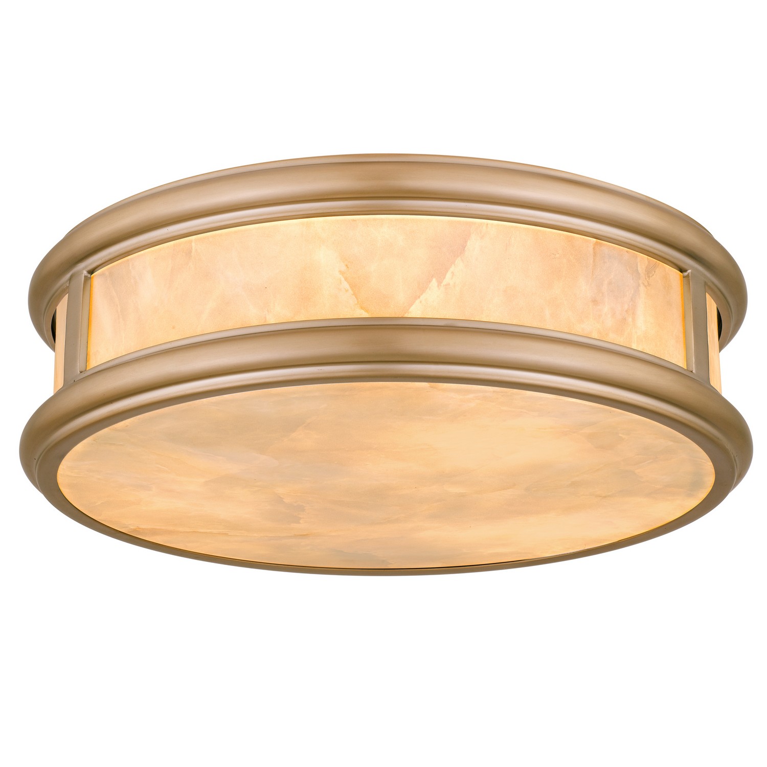 Colette LED Flush Mount in Bronze Gold