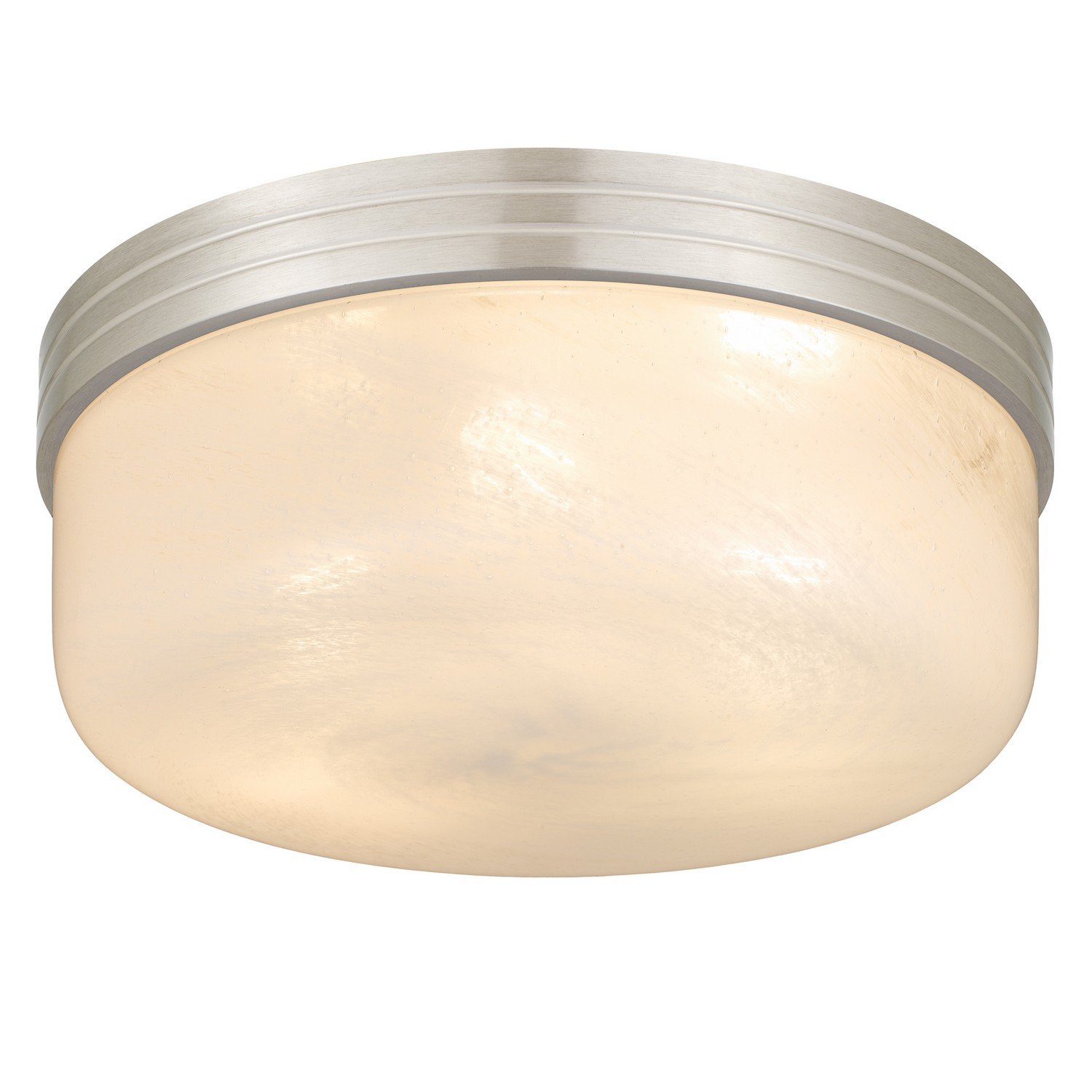 Langford LED Flush Mount in Brushed Nickel