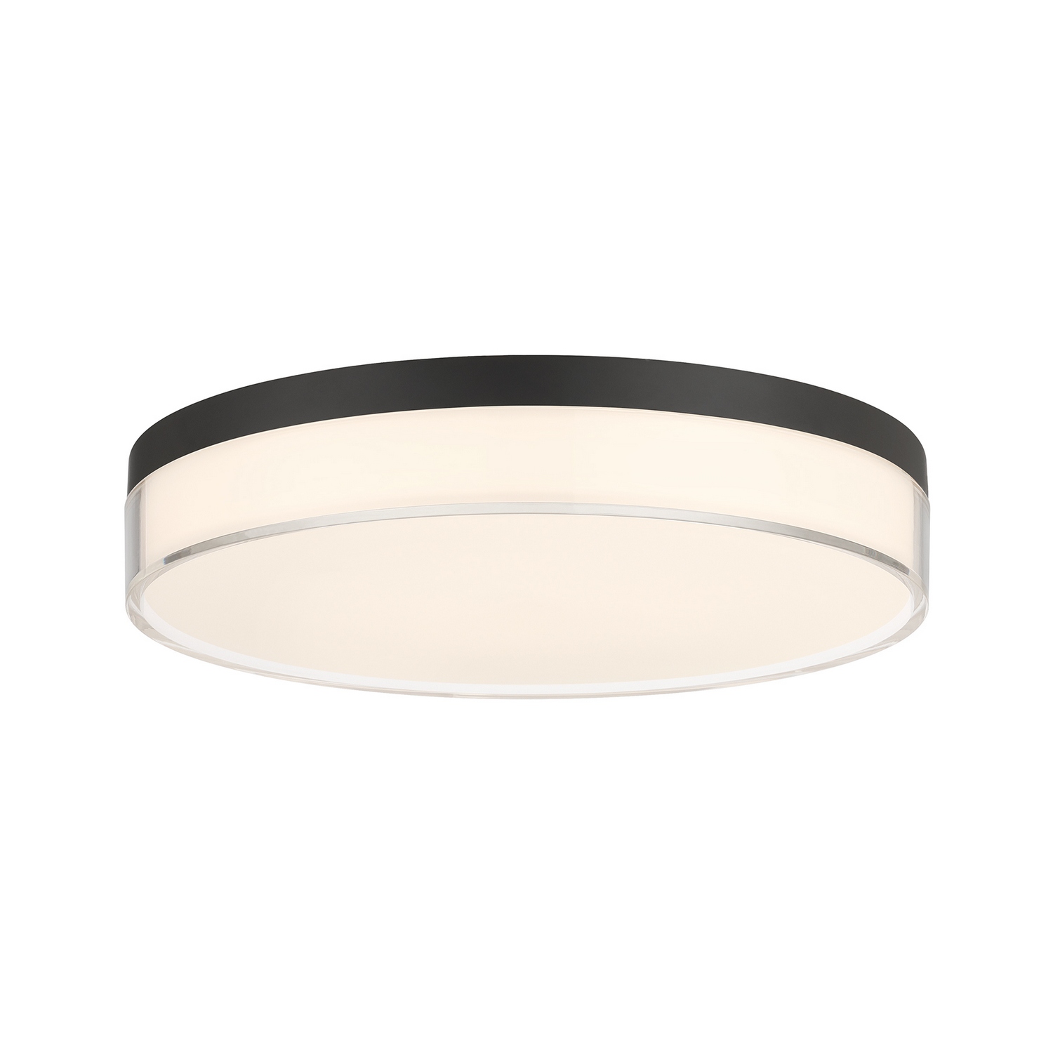 Clarion LED Flush Mount in Black
