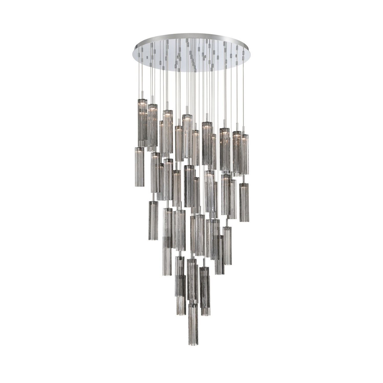 LED Pendant by Crystorama - Addis Collection, Polished Chrome Finish - ADD-423-CH-SM
