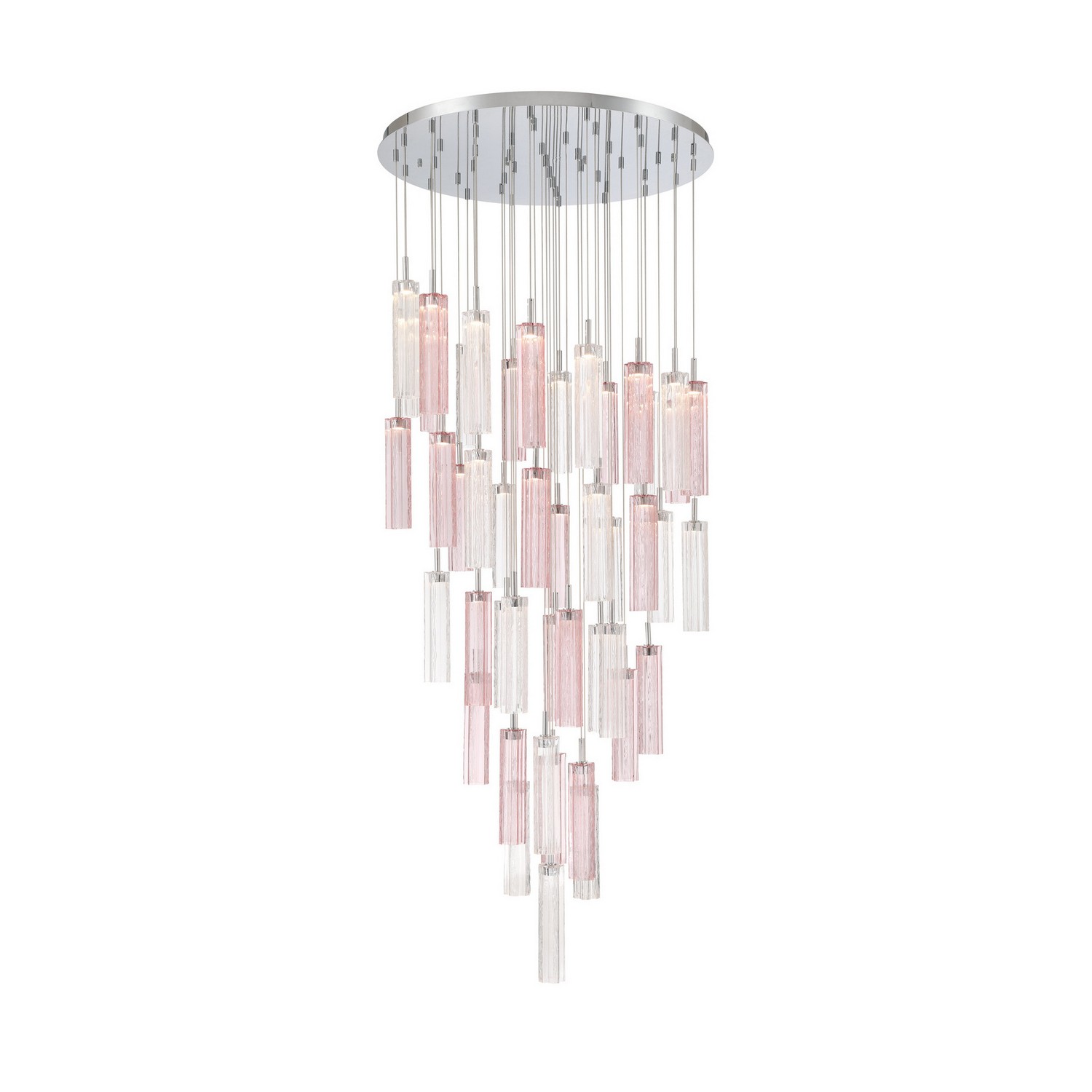 LED Pendant by Crystorama - Addis Collection, Polished Chrome Finish - ADD-423-CH-SP