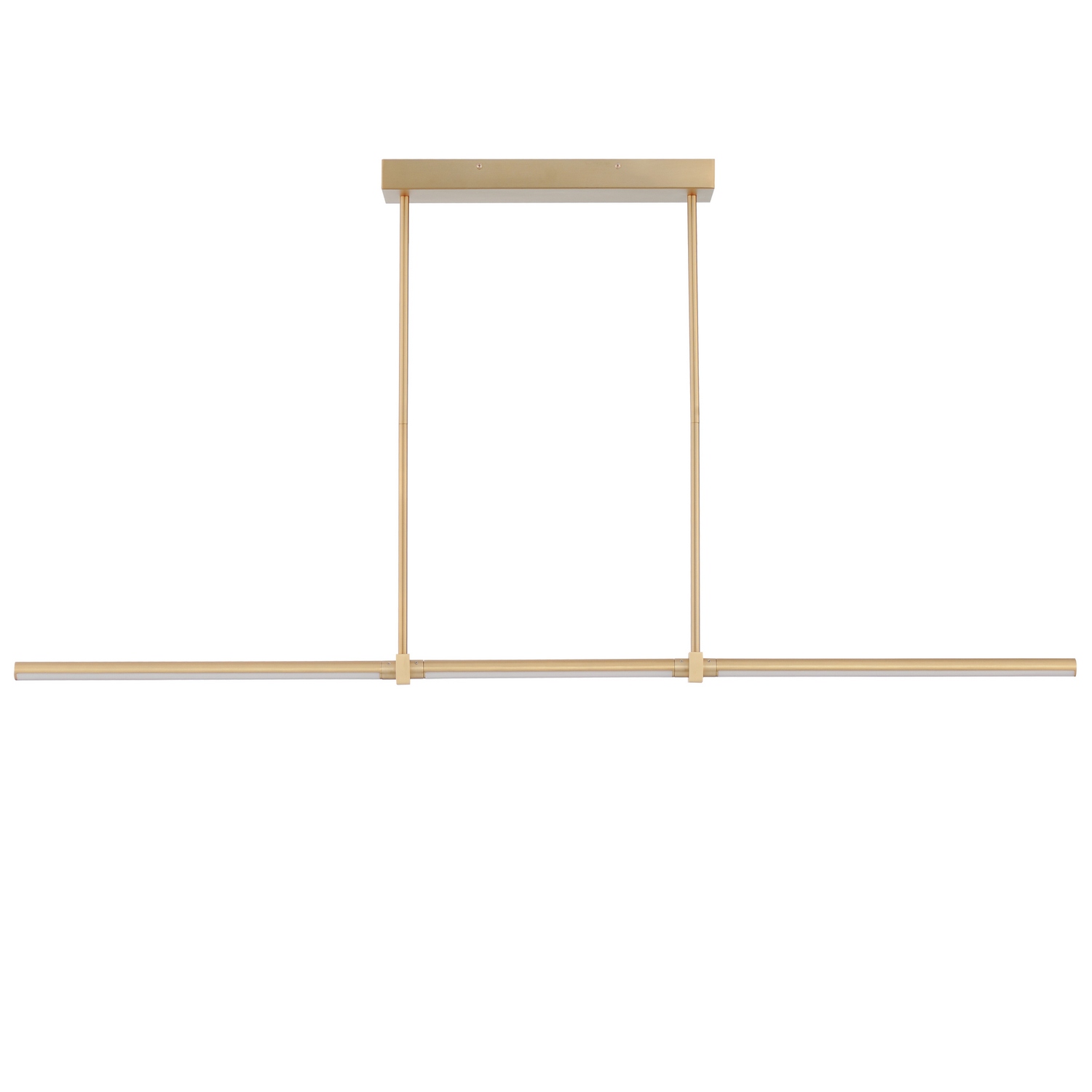 ET2 E21359-GLD Dorian LED 60 inch Gold Linear Pendant Ceiling Light