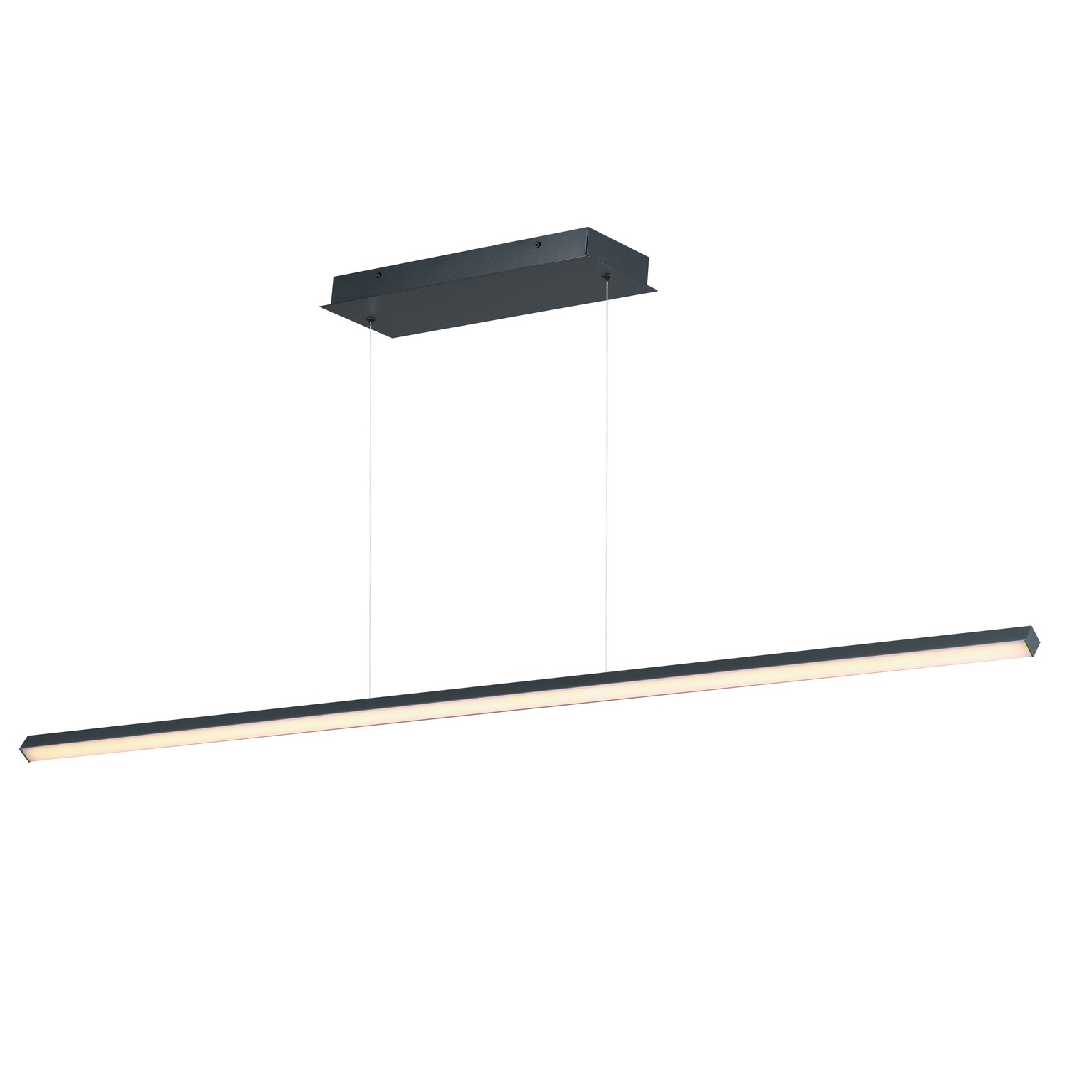 ET2 E21370-BK Hover LED 60 inch Black Linear Pendant Ceiling Light