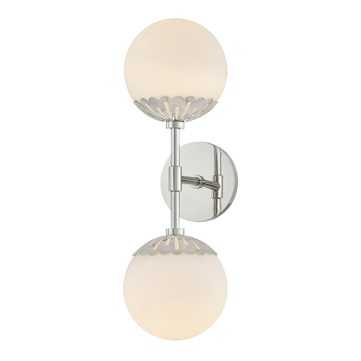 Mitzi H193102-PN Paige 2 Light 6 inch Polished Nickel Wall Sconce Wall Light