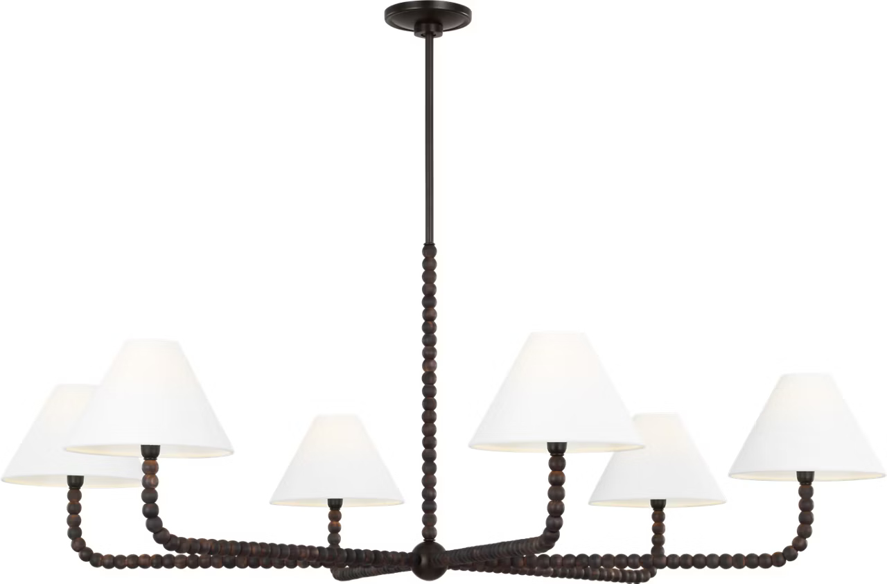 Fiona Six Light Chandelier