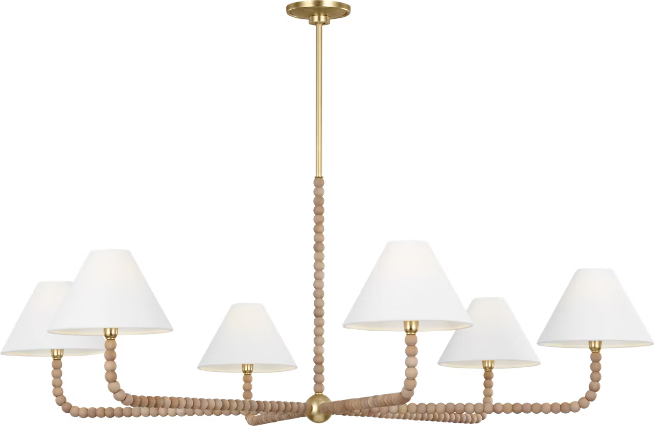 Fiona Six Light Chandelier