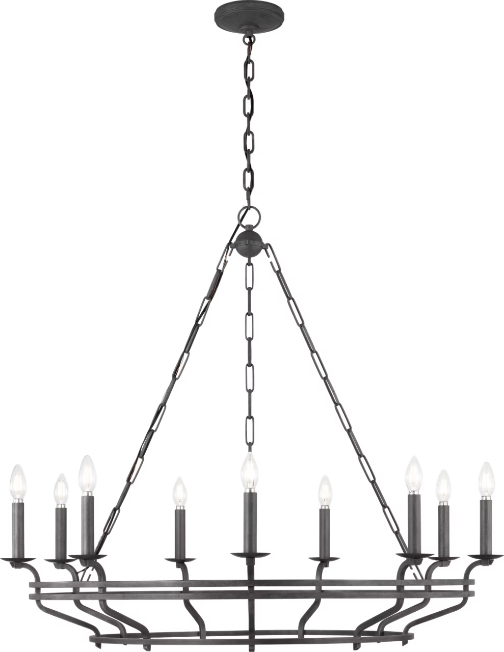 Brighton Nine Light Chandelier