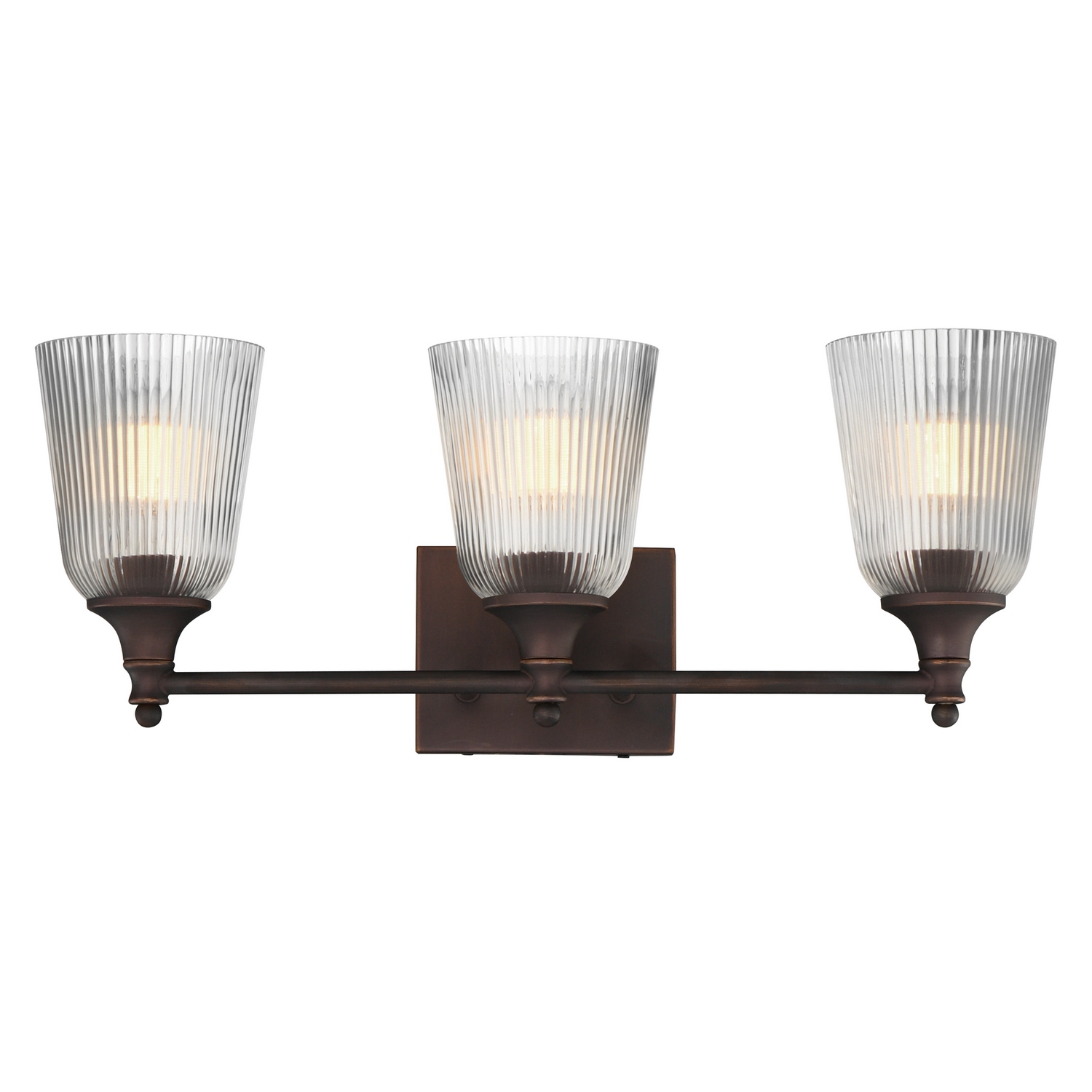 Maxim Lighting 21543CRDBZ Julip 3 Light 23 inch Dark Bronze Bath Vanity Wall Light