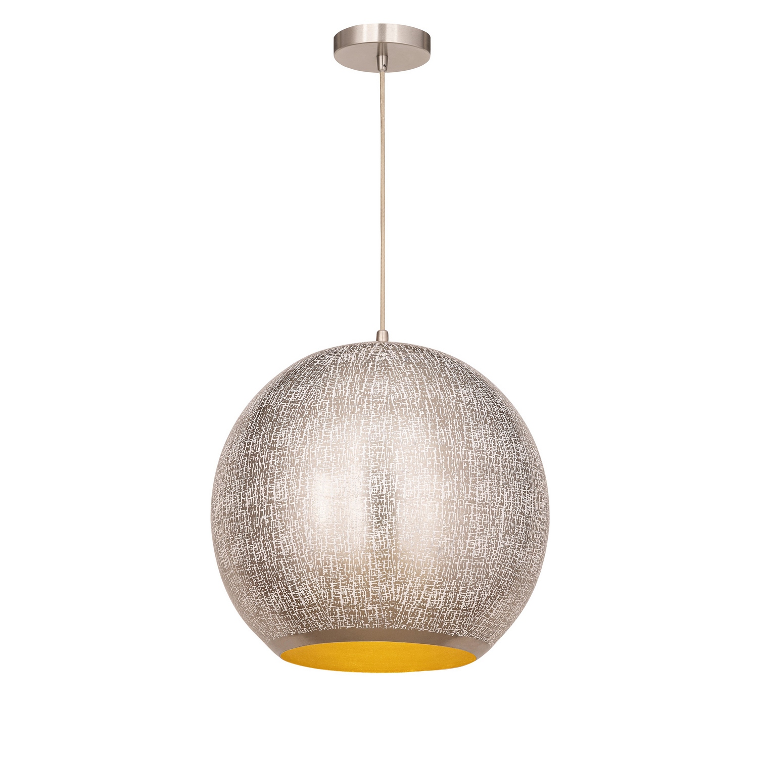Maxim Lighting 29132ARW Aurelia 1 Light 13.5 inch Arctic White Single Pendant Ceiling Light in Steel ARW