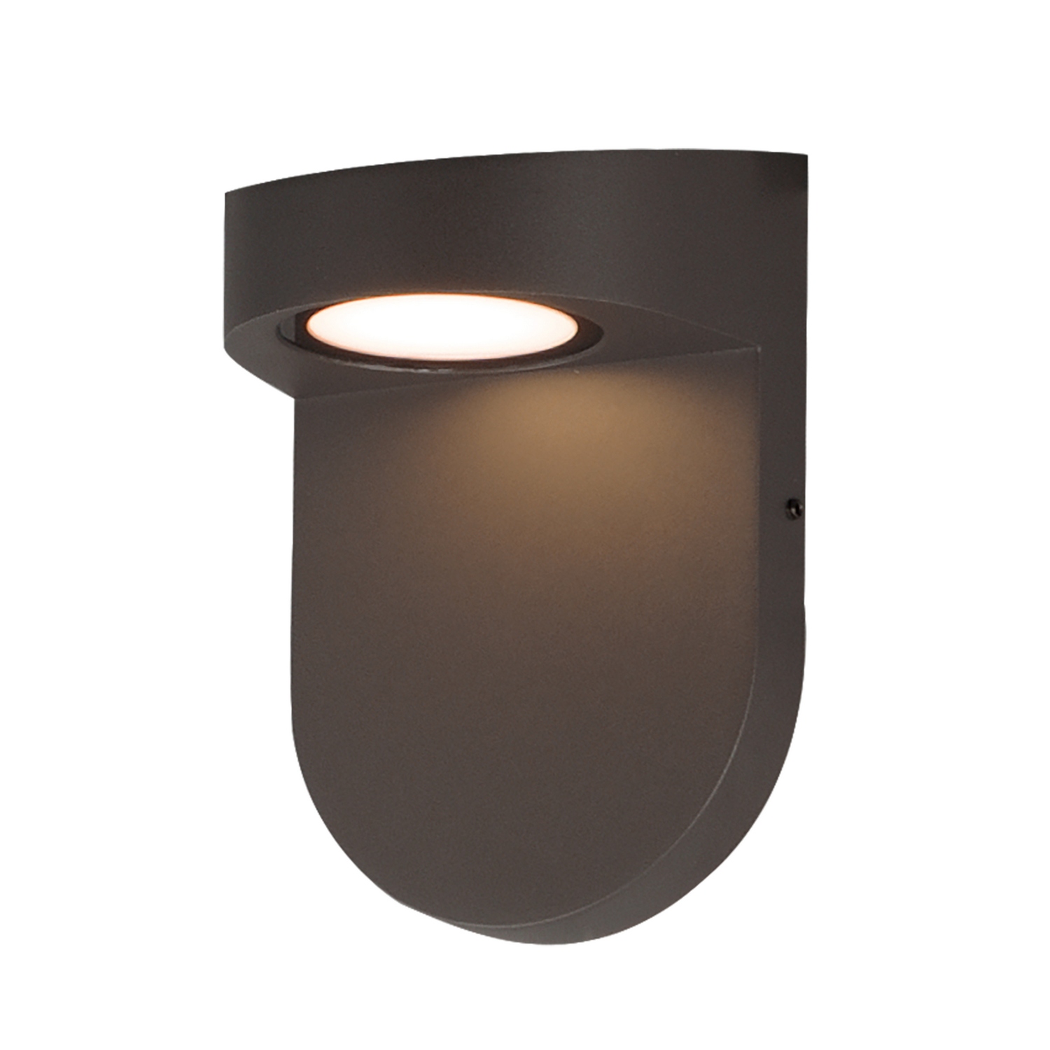 Maxim Lighting 86196ABZ Ledge LED 7 inch Architectural Bronze Outdoor Wall Mount