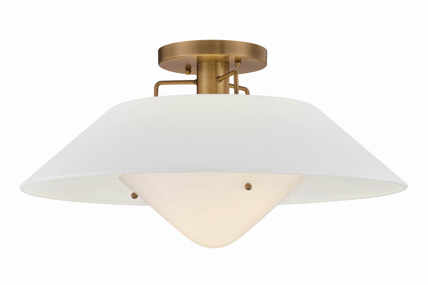 Otto One Light Semi Flush Mount