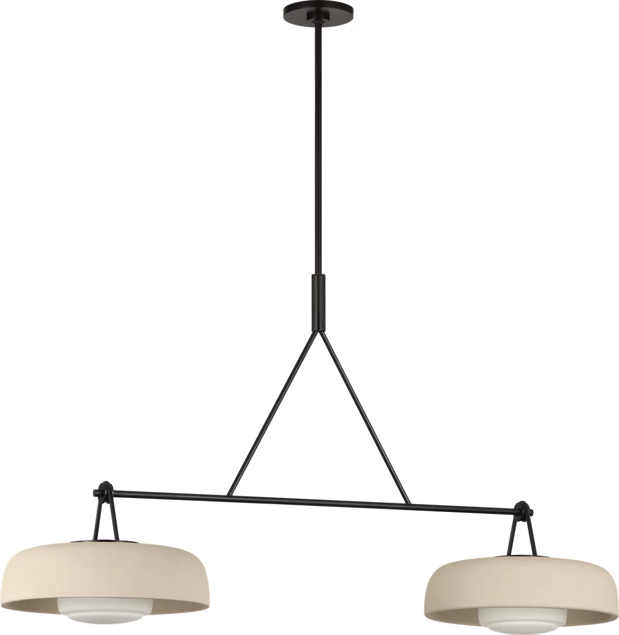 Liora Two Light Linear Chandelier
