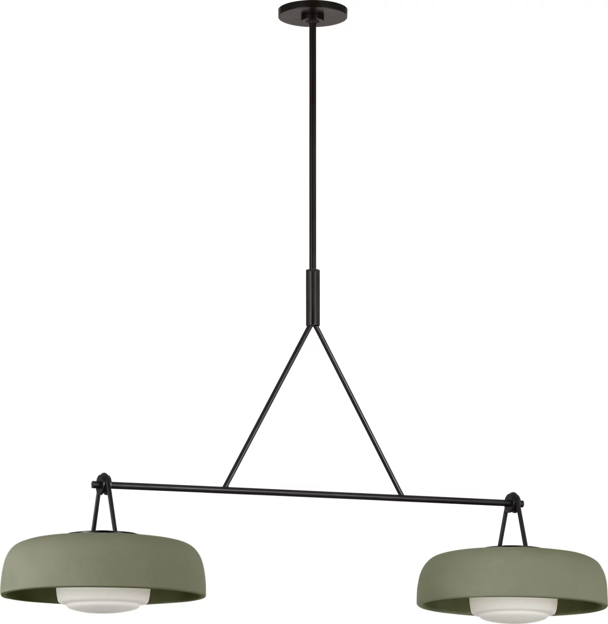 Liora Two Light Linear Chandelier