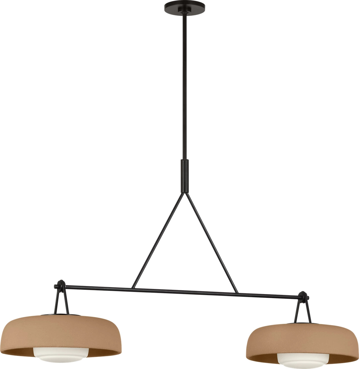 Liora Two Light Linear Chandelier
