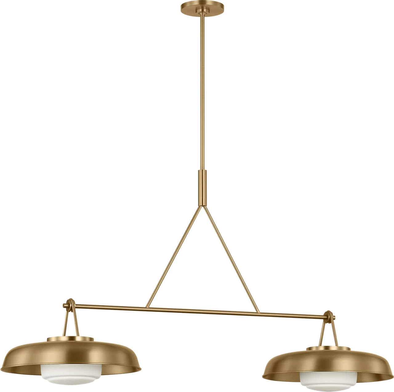 Liora Two Light Linear Chandelier