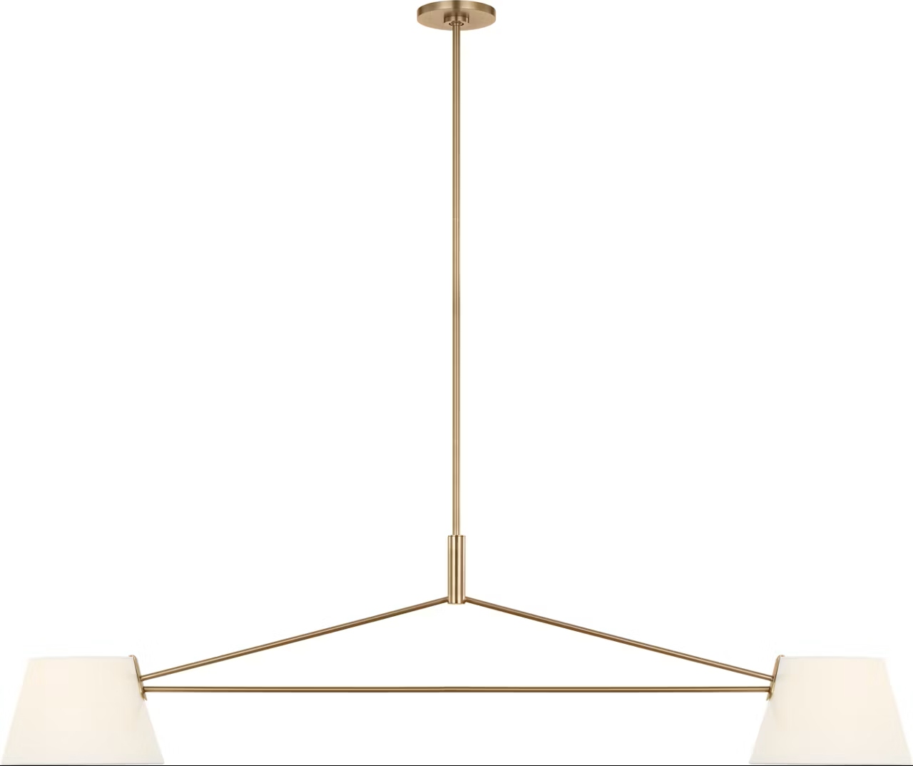 Hale Two Light Linear Chandelier
