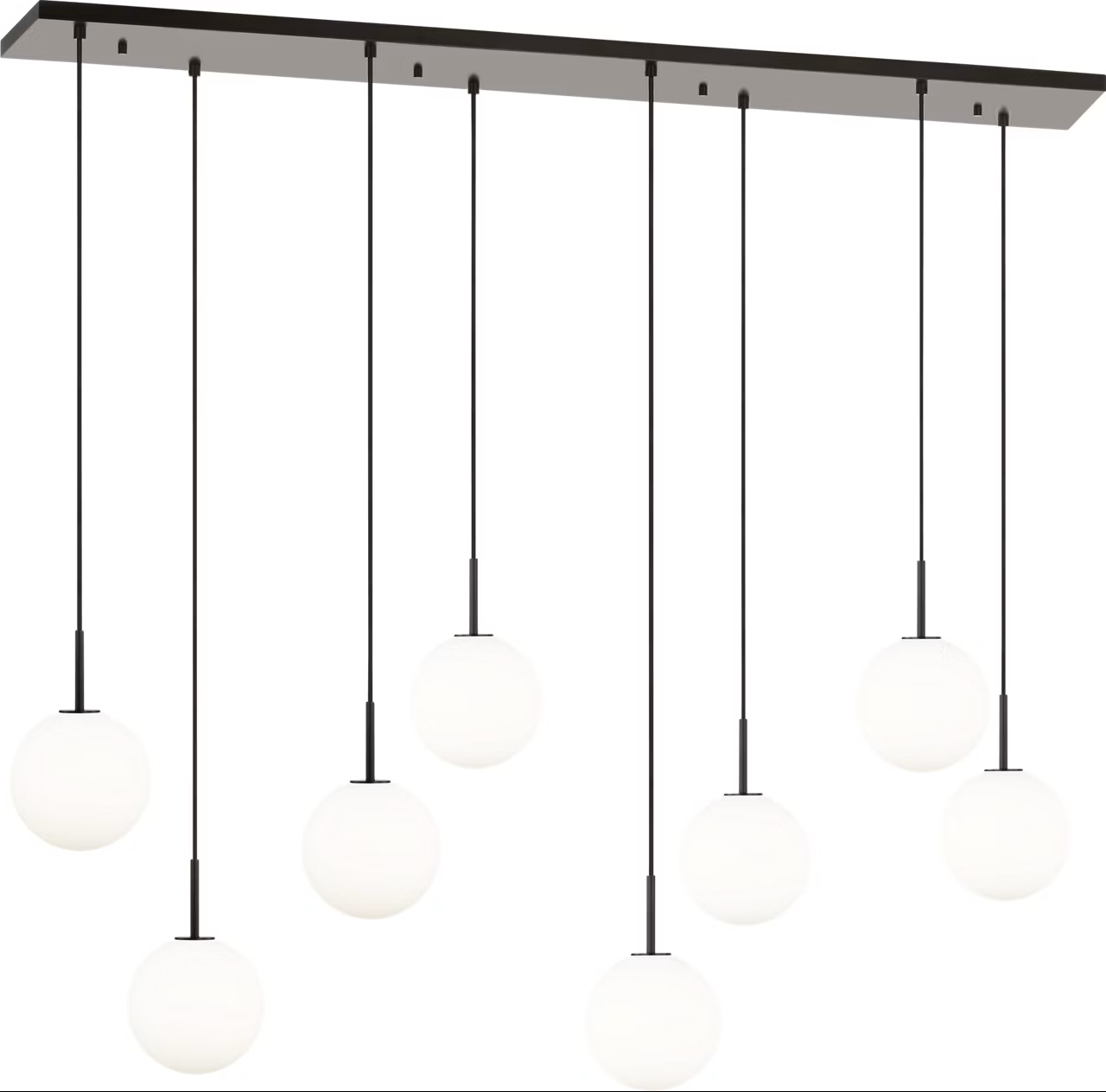 Sorelle Eight Light Linear Chandelier
