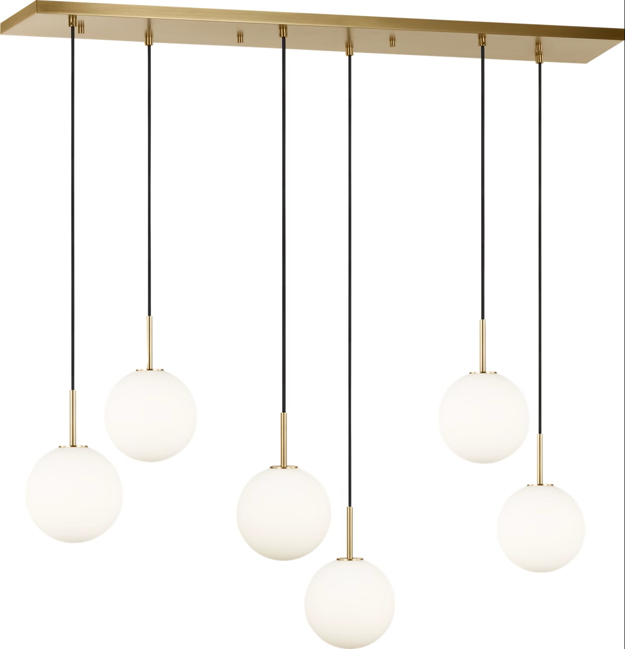Sorelle Six Light Linear Chandelier
